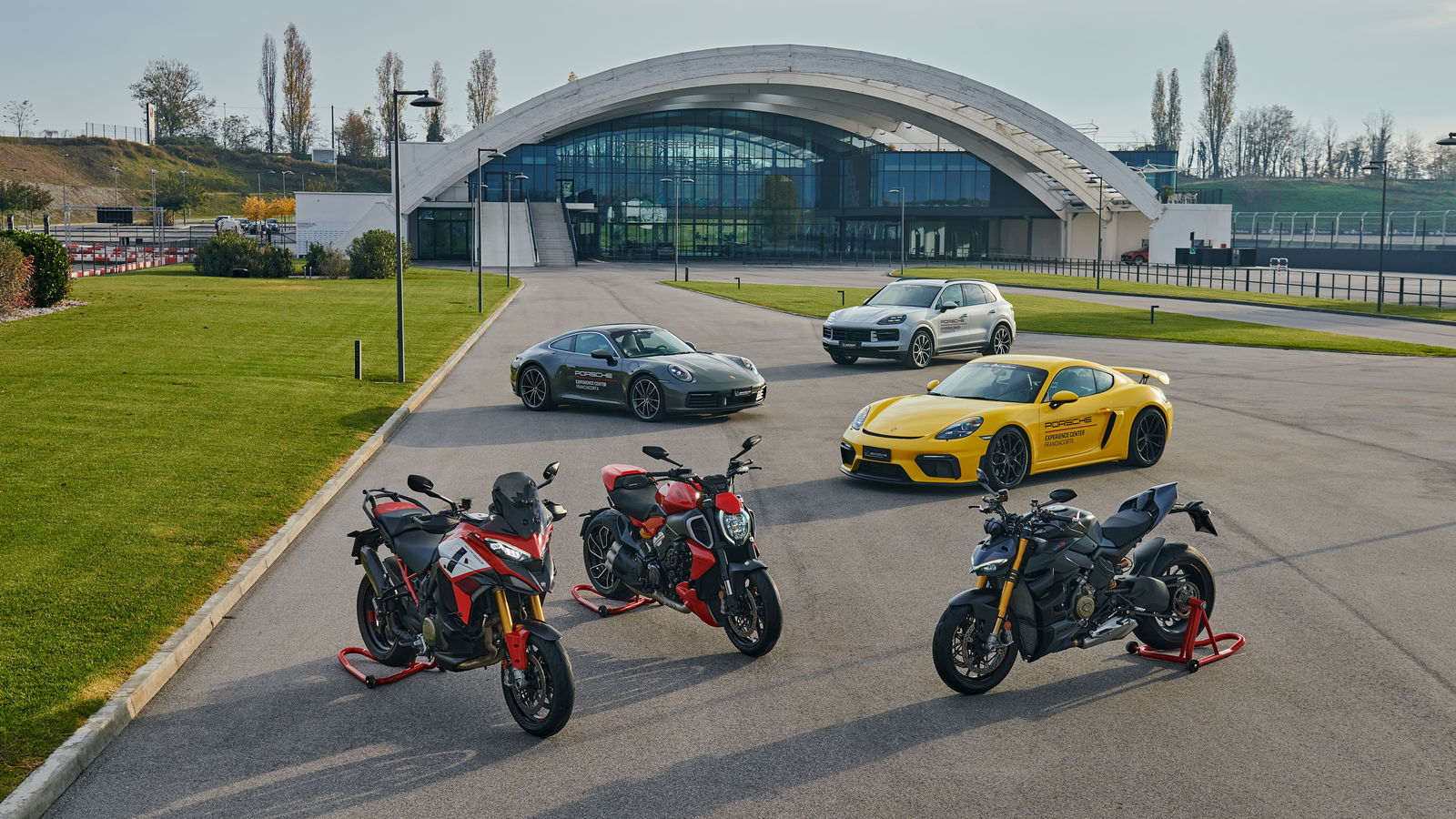 Ducati and Porsche 